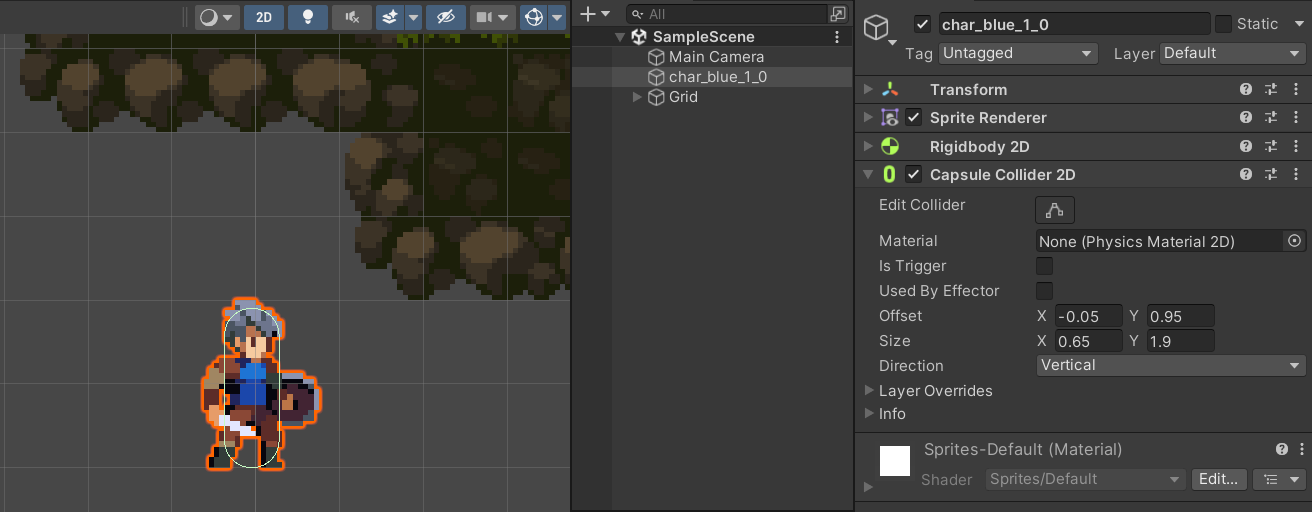 调整后的参数如图